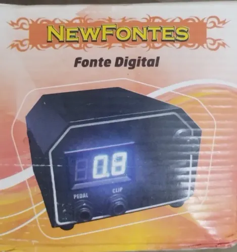 Fonte Digital para máquina de tatuagem 
