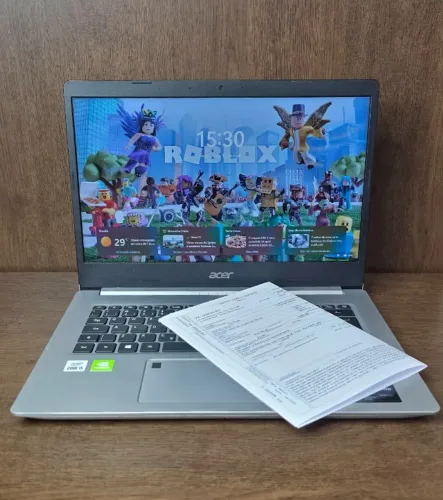 Notebook Acer A314, NF, Ac Cart, i5 10ªg+GeForce MX350, 12GB, SSDNvme256GB+HD 1TB,Wi-Fi 5G