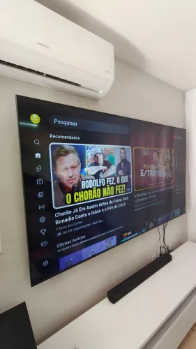 TV Samsung Crystal 85 polegadas.
