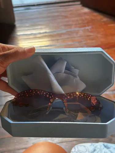 Oculos Swarovsky Rosado 