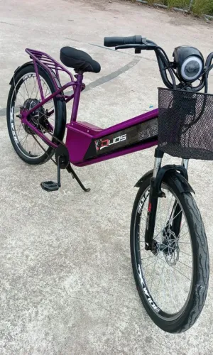 Bicicleta elétrica duos 800w