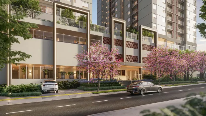 Ágio Apartamento Setor Bueno - Wish 37 - 2Q Cm Suíte, 1 vaga de garagem Apartamento com 2