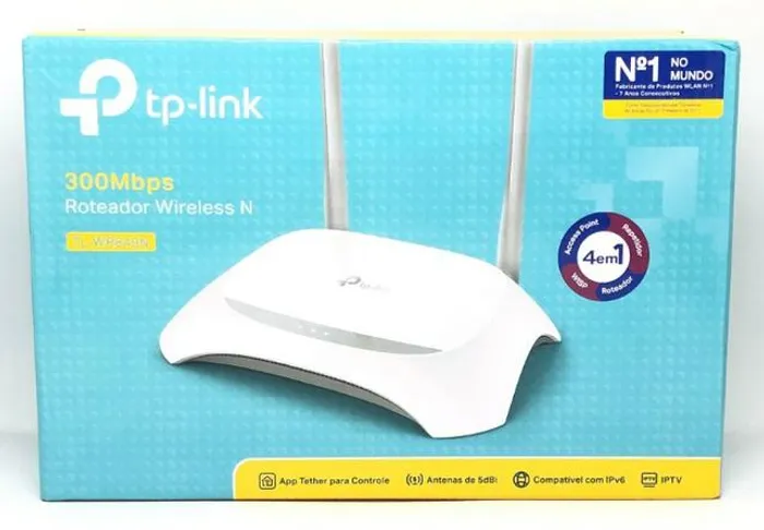 Roteador Wireless Tp-link Tl-wr849n 300mbps Original Novo na Caixa