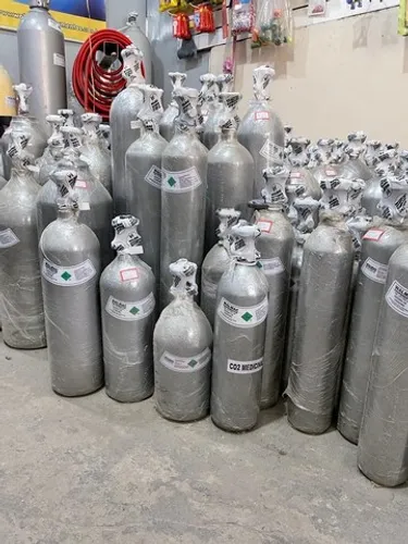 Cilindro de co2 kg cheio oferta Walmac 