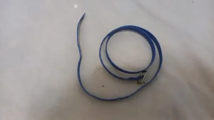 Cinto Azul infantil pequeno 10,00 