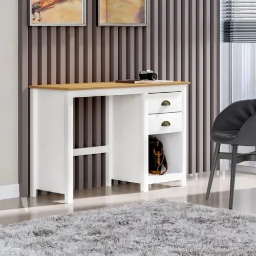 Escrivaninha de madeira maciça