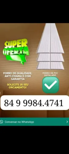 Promoção pvc 