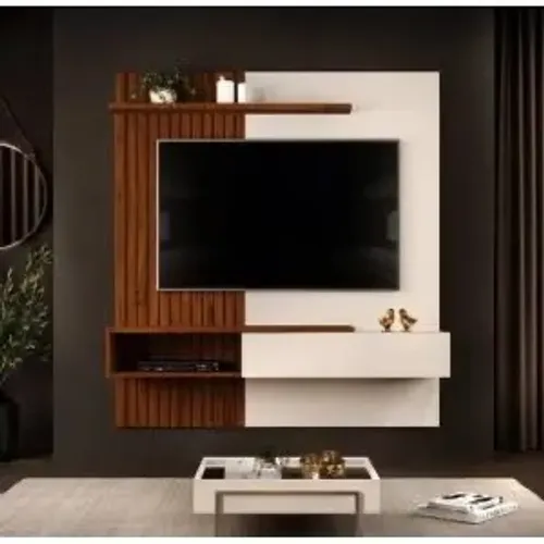 Painel Para Tv até 65 Polegadas Off white 