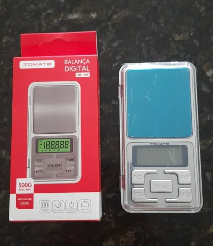 Mini Balança De Precisão Digital Portátil 500g X 0,1g