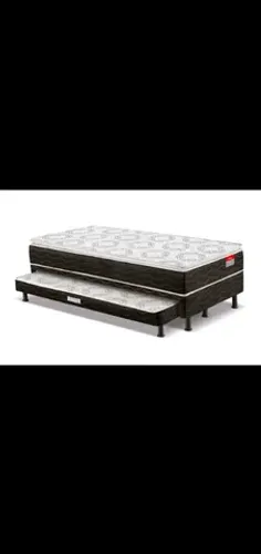 Cama Box Solteiro com Auxiliar Reconflex
