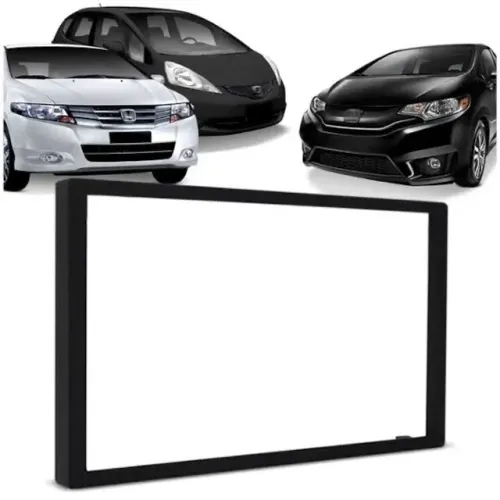 Moldura complemento para multimídia 2 din 7 polegadas Honda Fit