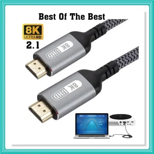 Cabo HDMI 2.1 Ultra Alta Velocidade, 2,3,5Metros, 48Gbps, Cabo HDR, 8K, 60Hz, 120Hz
