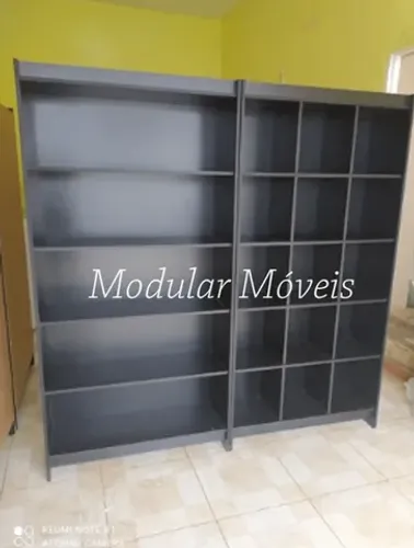 Prateleira + Colmeia - Preto 100% MDF