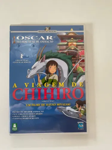 DVD A Viagem de Chihiro - Studio Ghibli