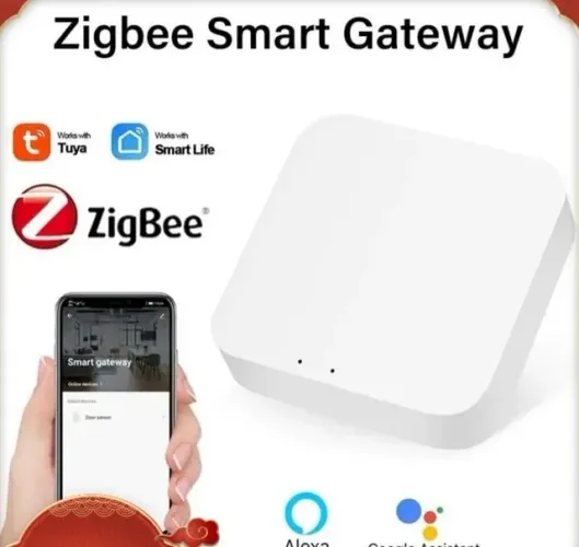 Hub Gatwey Zigbee 3.0 Wi-fi, Tuya, Compatível com Alexa
