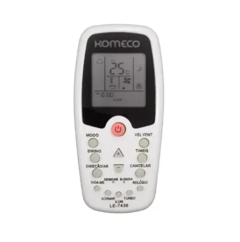 CONTROLE DE AR CONDICIONADO KOMECO FBG-8020