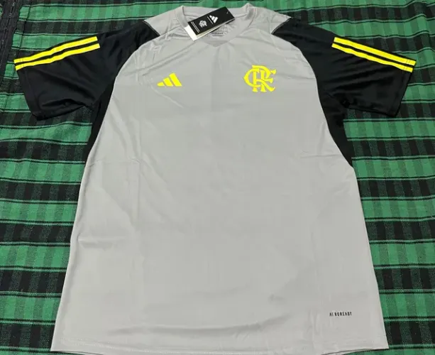 Camisa treino Flamengo cinza 24/25