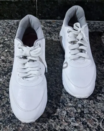 Tênis Vizzano Chunky Liso Feminino - Branco - Nº 38