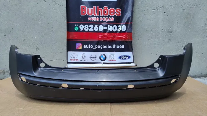 PARACHOQUE FIAT IDEA 2006/2010 5 PORTAS TRASEIRO PRETO LISO ORIGINAL