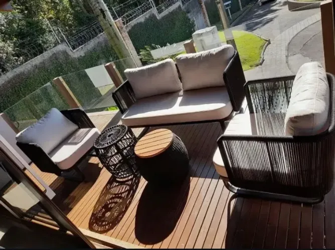 CONJUNTO DE SOFÁ PARA VARANDA 