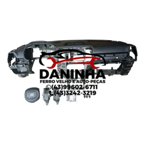 Kit Airbag Fiat Toro 2023 1.3 Turbo Flex