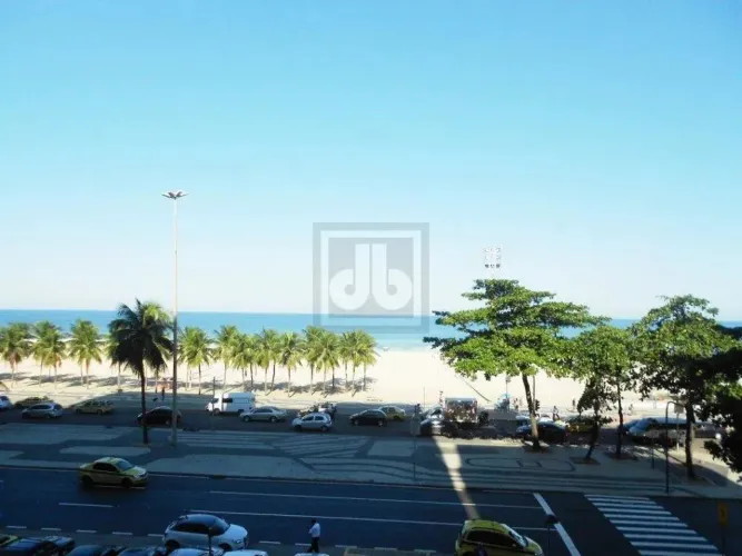 Atlântica vista panorâmica mar 276 m² 4 quartos 3 suítes 2 vagas JBC45707