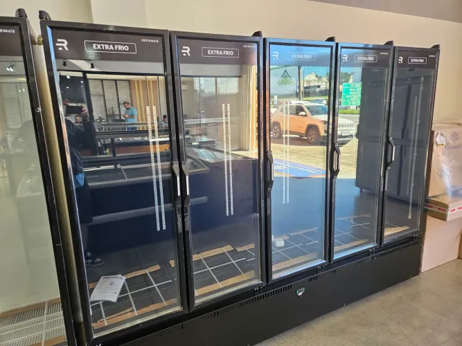 refrigerador 5 portas multiuso 3 a -5 graus a pronta entrega