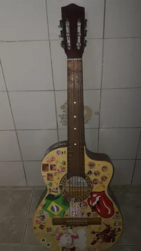 Violão Tonante Antigo - Aceito Trocas