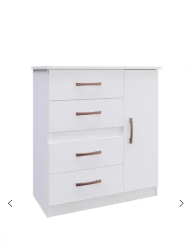 Cômoda com 4 gavetas - entrego