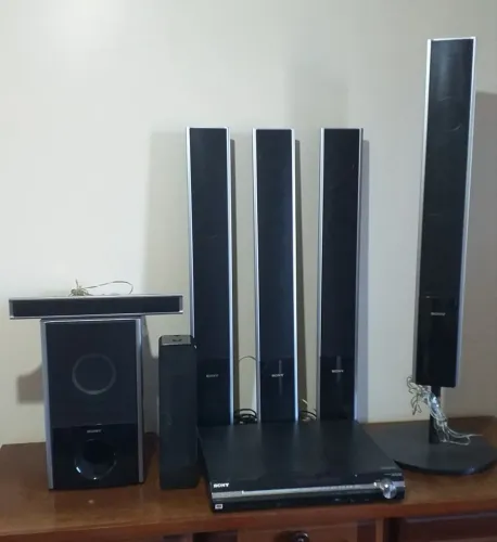 DVD Home Theater Sony Master DAV-DZ870W