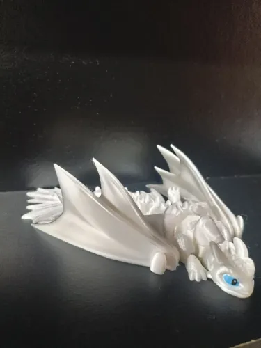 Dragão Fúria da Luz ou Banguela Articulado impressão 3D