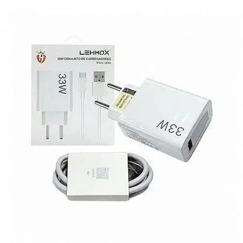Carregador de Parede Iphone Lehmox - Original 33w
