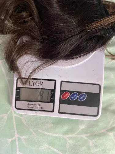 40g de Cabelo humano de 1° qualidade 