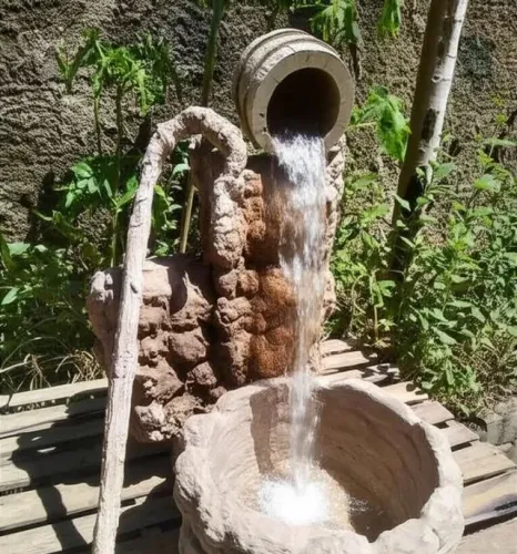 Fonte de Água em cimento