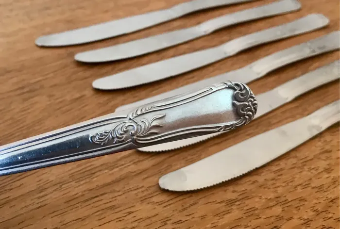 Talheres antigos Wolff - 9 peças