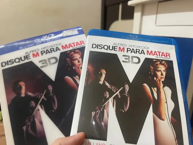 Blu-Ray - Disque M Para Matar 3D - Alfred Hitchcock