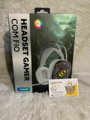 Fone Gamer FN639 Novo Imperdível!!!