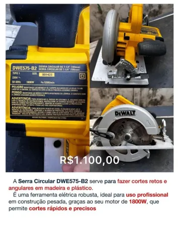 Serra Circular DWE575-B2