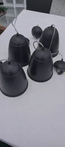 Kit 4 Pendentes lustre