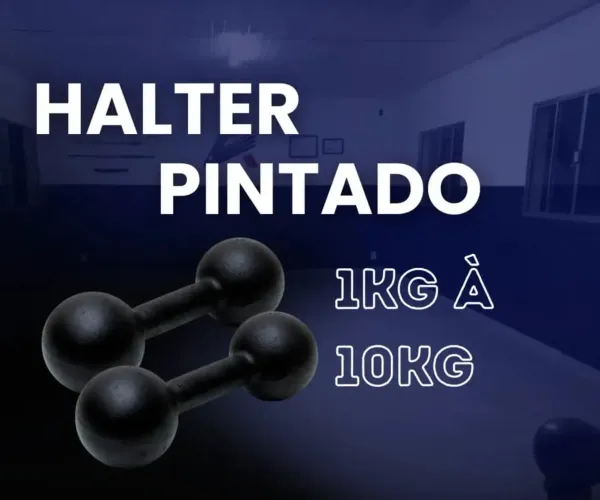 Halteres Pintados - 1kg a 10kg