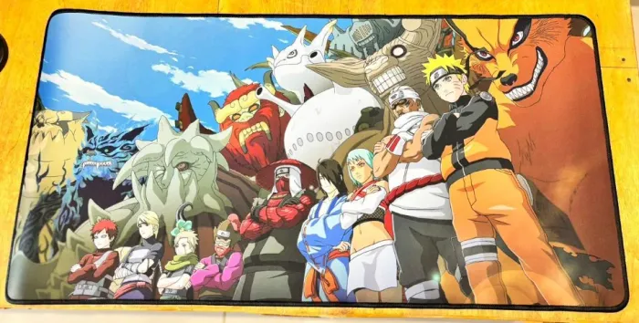 Mousepad Gamer Speed Naruto - 70x35cm
