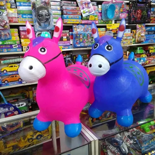 Cavalinho Pula Pula Inflável - Diversão Garantida!