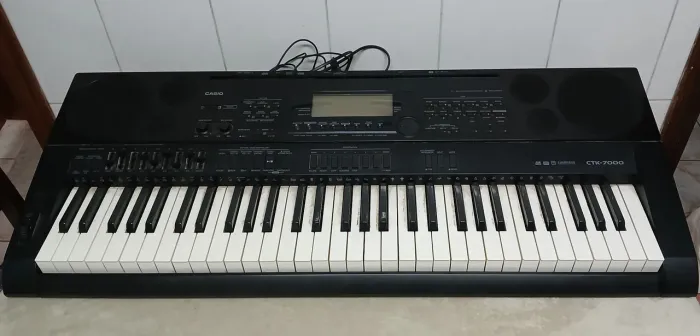 Teclado Casio Ctk 7000 61 Teclas Sensitivas + Suporte Teclado<br>