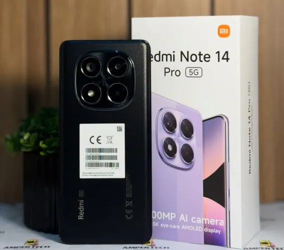Celular Redmi Xiaomi Note 14 Pro 5G NFC 256/08 Lacrado Versão Global + Entrega Grátis 