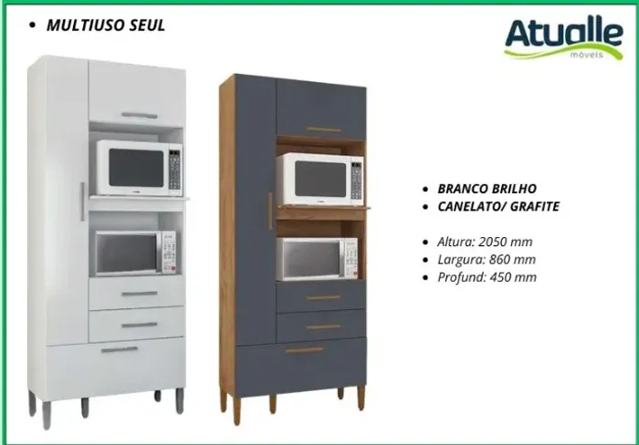 Paneleiro Multi-Uso Para Cozinha Apenas R$549,90 Á vista Lacrado na Caixa Paga na Entrega