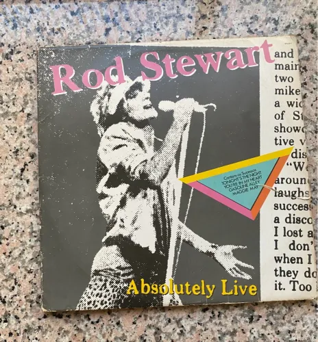 Disco de Vinil Rod Stewart - Absolutely Live - duplo