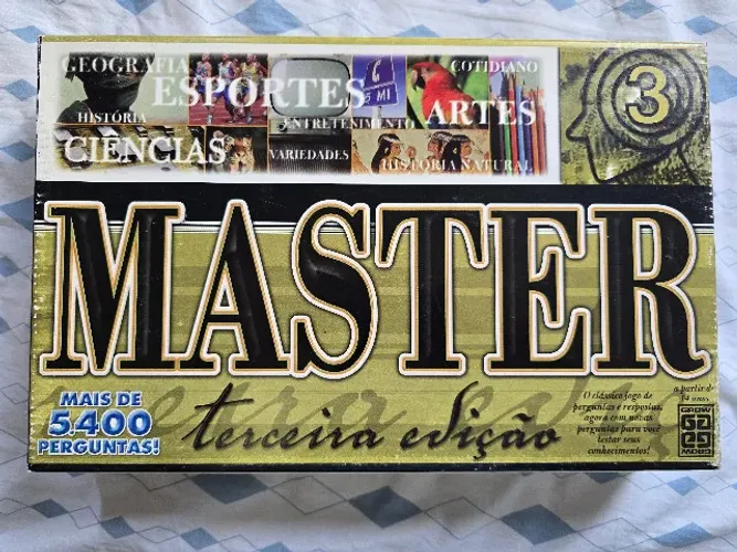 Master Terceira Edição - Jogo de tabuleiro - Completo