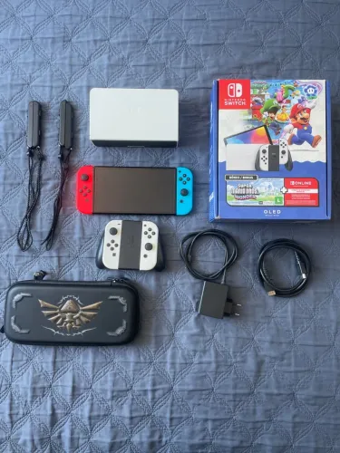 Nintendo Switch OLED + Acessórios