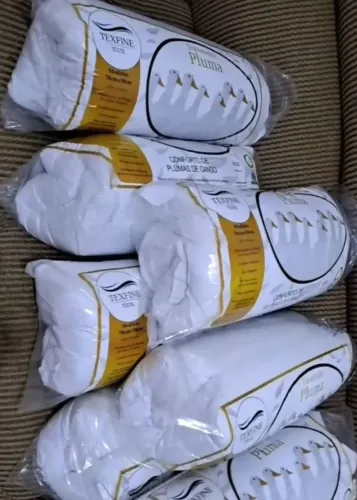 Travesseiro de Pluma de ganso Texfine - Conforto e Qualidade