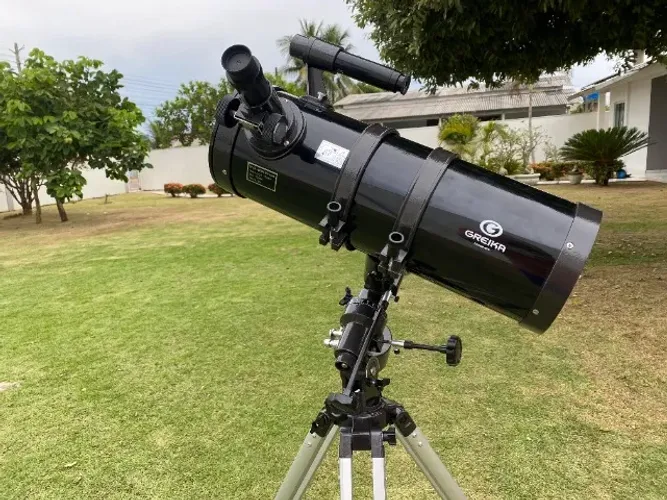 Telescópio Greika 1400150 - Usado Poucas Vezes, Ótimo Estado!